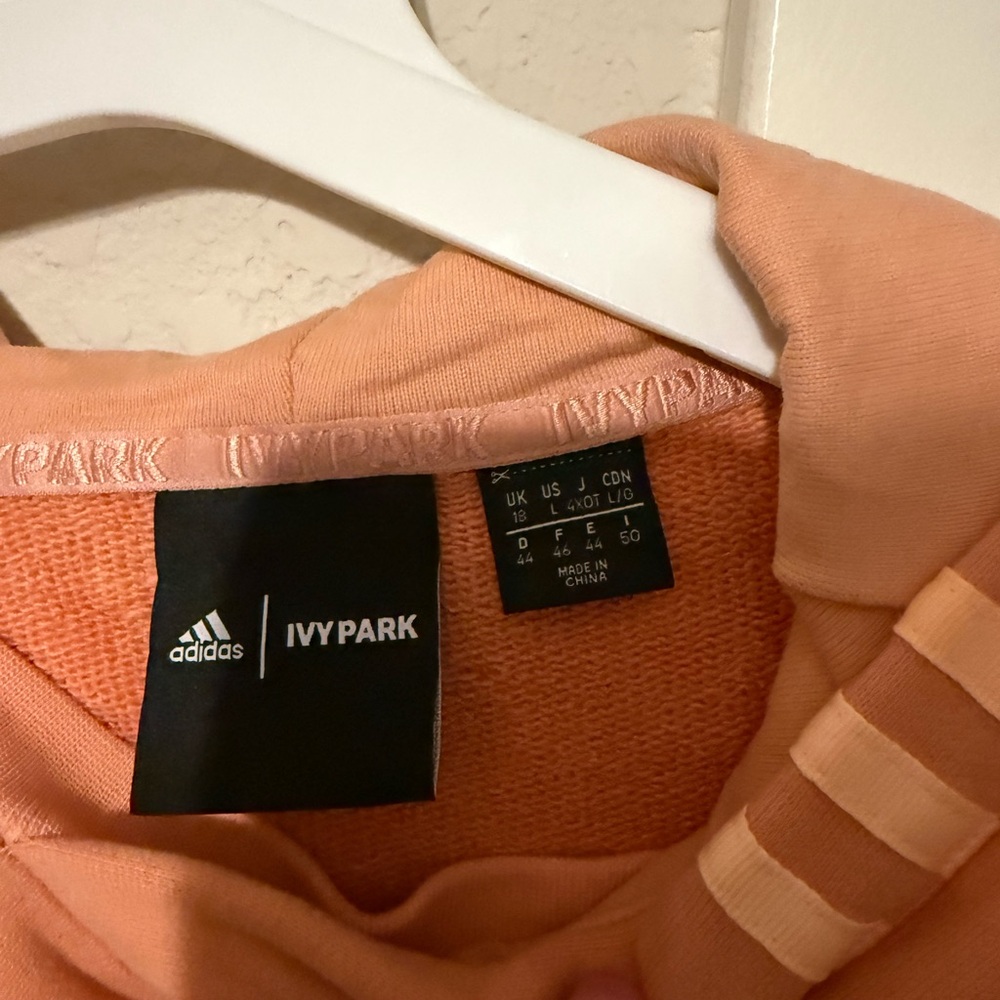 Adidas Ivy Park Coral Hoodie - Picture 2 of 3